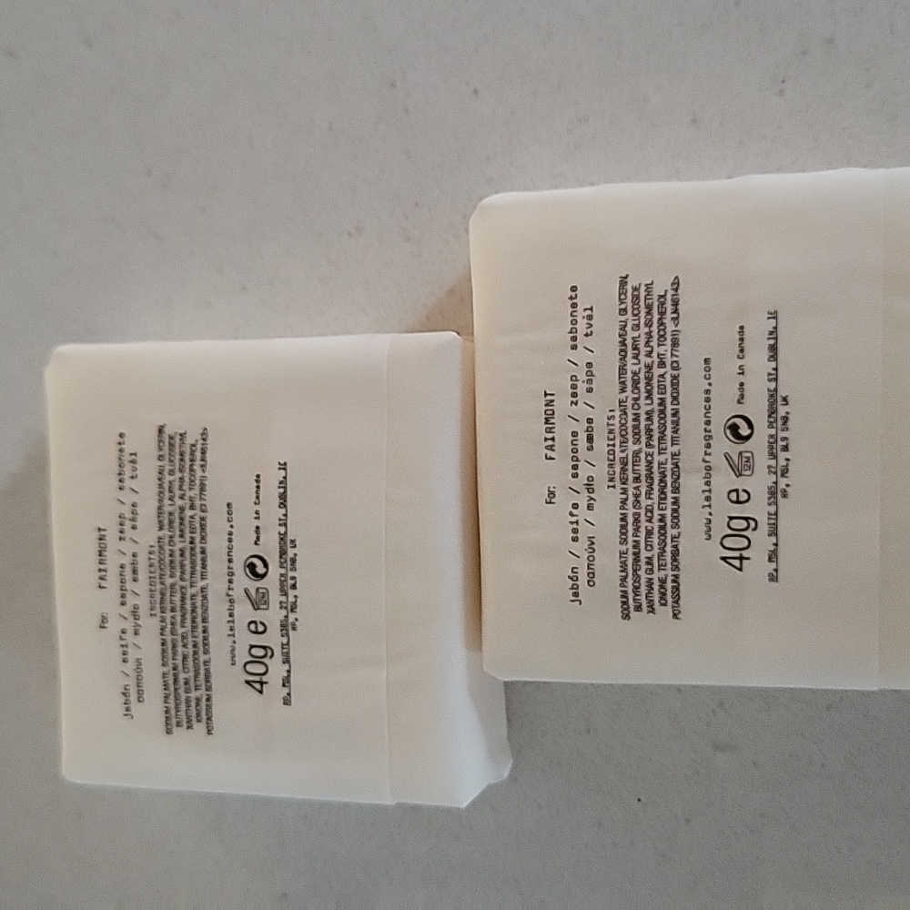 Le Labo Rose 31 2x 40gr Bar Soap Fairmont - Picture 2 of 2
